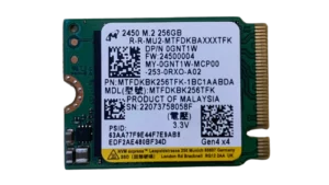 Dell OEM Micron 2450 256GB M.2 2230 NVMe SSD