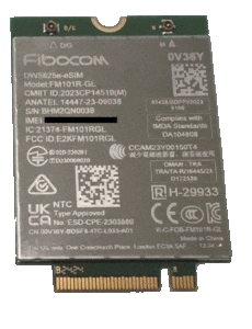 Dell 4G - Qualcomm (DW5825e) WWAN kaart