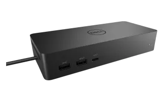 Voorkant Dell Universal Dock UD22 met 130W AC-adapter